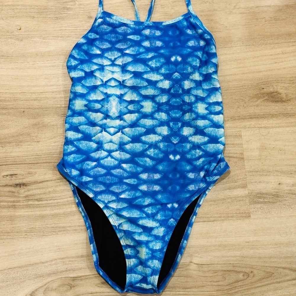 Jolyn - Tie-Back One Piece Jackson Suit in Reppy Print, Size 34, Never Used - Picture 2 of 3